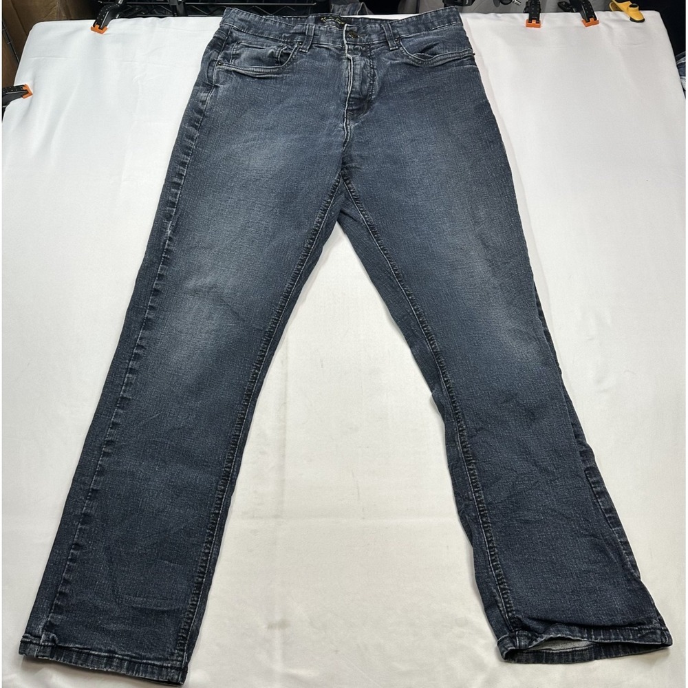 Urban Star Men's Straight Leg Jeans Comfort Stretch‎ Casual Denim Workwear 34x30